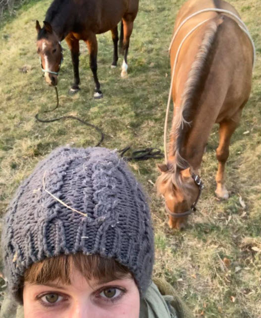 Sofi Casellini with Bonnie and King
